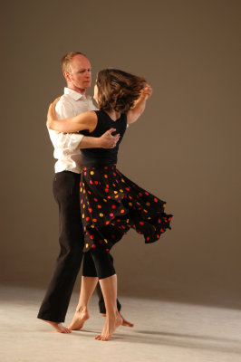 Louise Runyon and D. Patton White in In Conjunction: Awkward Grace