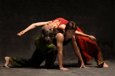 Louise Runyon and Tom Bell in Water Rock Lizard Fire