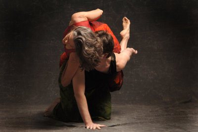 Louise Runyon and Tom Bell in Water Rock Lizard Fire